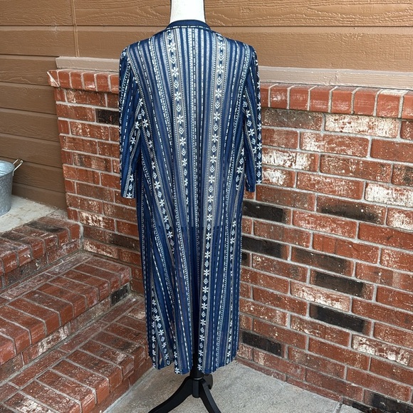 Women's Lightweight Full Length Duster Kimono - check listing for measurements - Picture 6 of 6